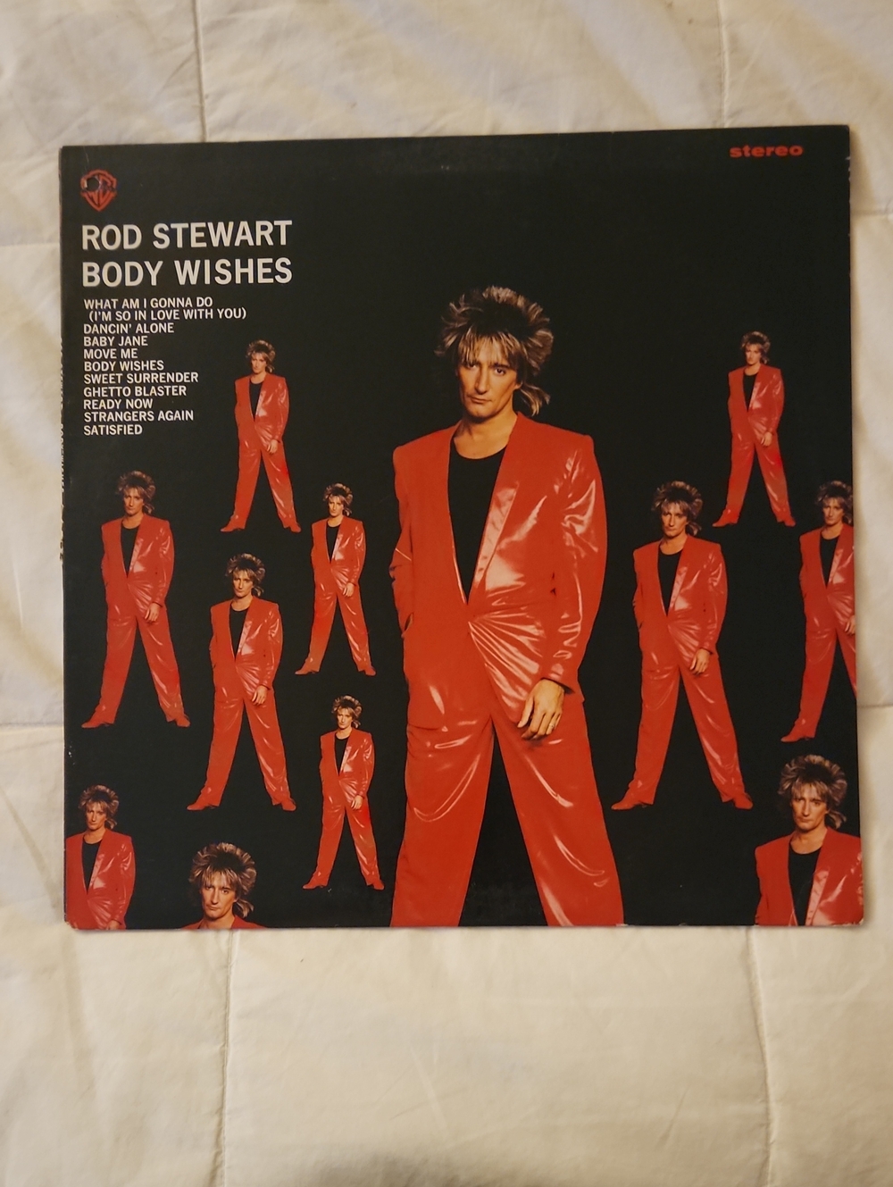 Rod Stewart: Body Wishes Vintage Vinyl -- DISPLAY COPY NEVER PLAYED!